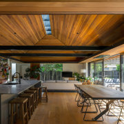 Lounge viewed from kitchen. - Bringing nature inside 