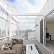 Generous indoor outdoor flow is optimised by the 