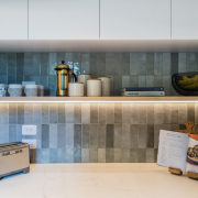 A nook, niche and eye-catching splashback all feature 