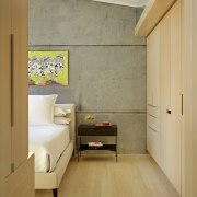 ​​​​​​​Cabinetry made of Plyboo in this master bedroom architecture, flooring, home, interior design, laminate flooring, tile, wall, wood, flooring, FuTung Cheng, Cheng Design