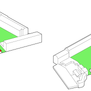 The affordable apartments at Dortheavej, Copenhagen consist of angle, area, design, diagram, line, plan, product, structure, white