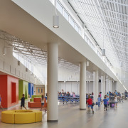 The Rockford School’s town hall is used for gray