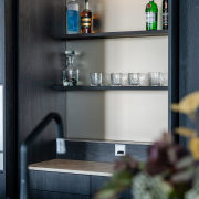 A standout feature is Poggenpohl's +Stage cabinet,  with 