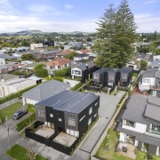 Simple yet striking architectural forms reference the surrounding 