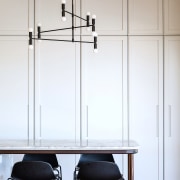 An elegant Atomium pendant, by Lambert &amp; Fils, 