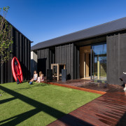 The house is orientated around the internal courtyard 