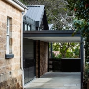 A new carport was part of the renovation 