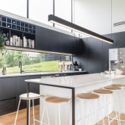 Clerestory windows mean not a single ray of 