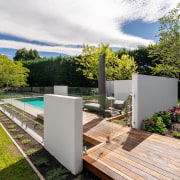 Careful spatial planning ensures that no single element 