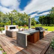 At the centre of the design sits an 