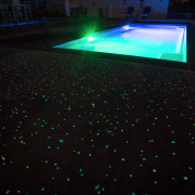 Ready, set, glow - floor | flooring | floor, flooring, green, light, lighting, technology, black