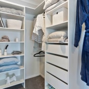 Walk in wardrobe with dedicated storage. - Big 