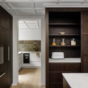 The workspace/storage cabinetry is equally attractive with imported 