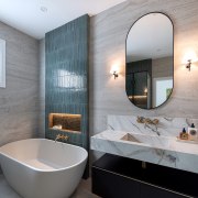 The owner desired a space focussing on aesthetics 