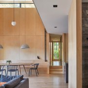 The design emphasises a continuous visual connection to 