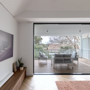 Seamless indoor-outdoor flow from the new living area 