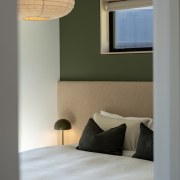 Bedroom detail – even the lighting has a 