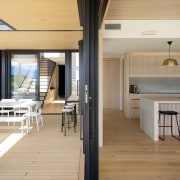 Flowing indoor outdoor connections inform the character of 