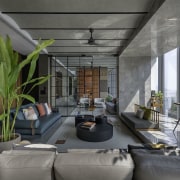 The now extended open plan living spaces. - 