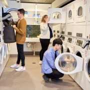 Shared laundry facilities are yet another point of 