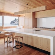 See more here architecture, countertop, floor, furniture, hardwood, house, interior design, kitchen, real estate, table, wood, wood flooring, gray