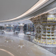 Architect: X+LivingPhotography by Shao Feng architecture, building, metropolis, mixed use, retail, shopping mall, supermarket, gray