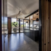 Architect: mcmahon and nerlich architectsPhotography by superk architecture, house, interior design, lobby, property, real estate, black, gray