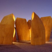 Architect: Patkau ArchitectsPhotography by James Dow sky, wood, brown, purple