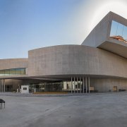 Farewell to Dame Zaha Hadid - The Maxxi architecture, brutalist architecture, building, corporate headquarters, daytime, facade, sky, gray