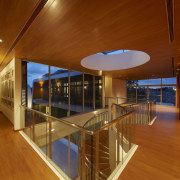 B House 02 - architecture | ceiling | architecture, ceiling, daylighting, floor, flooring, house, interior design, real estate, wood, brown