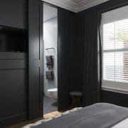 Caro Design architecture, ceiling, interior design, room, window, black, gray