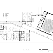 Architect: McIldowie PartnersPhotography by Peter Clarke architecture, area, black and white, design, diagram, drawing, elevation, floor plan, font, line, plan, product, product design, schematic, structure, text, white