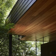 Architect: Architect: Steffen Welsch ArchitectsPhotography: Rhiannon architecture, backyard, daylighting, facade, home, house, log cabin, outdoor structure, roof, shed, siding, sunlight, tree, wood, brown
