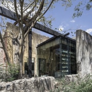  Architect: Central de Proyectos SCP architecture, building, facade, home, house, property, real estate, gray, black