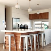 Rowson Kitchen &amp; Joinery - Rowson Kitchen & chair, countertop, dining room, floor, flooring, furniture, hardwood, interior design, kitchen, room, table, wood, white