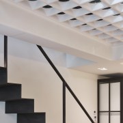 Andy Martin Architecture – Renovation in London - architecture, ceiling, daylighting, handrail, interior design, lighting, product design, structure, gray