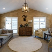 Showhome Taranaki - Showhome Taranaki - ceiling | ceiling, estate, home, interior design, living room, real estate, room, wall, window, gray, brown