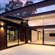 Architect: Alexandra Buchanan ArchitecturePhotography by Debra McFadzean architecture, estate, facade, home, house, interior design, lighting, property, real estate, roof, window, black