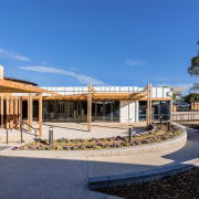 Architect: FMSA ArchitecturePhotography by Phil Nitchie and architecture, elevation, estate, facade, home, house, mixed use, property, real estate, residential area, villa, blue