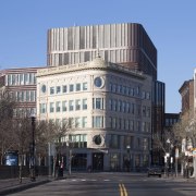 Bruce C. Bolling Municipal Building - Bruce C. apartment, architecture, building, city, commercial building, corporate headquarters, daytime, downtown, facade, metropolis, metropolitan area, mixed use, neighbourhood, plaza, sky, skyscraper, street, town, black, teal