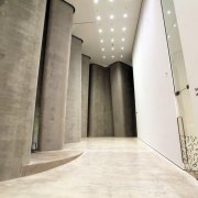 The Len Lye Centre 04 - The Len architecture, floor, interior design, property, structure, wall, white