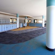 Bunbury Catholic College – Mercy Campus - Bunbury floor, flooring, interior design, leisure centre, lobby, real estate, structure, teal, white