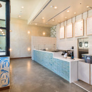 Sweetfin Poke San Diego – Mayes Office - ceiling, floor, flooring, interior design, lobby, real estate, room, white
