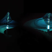 Designed by Margot Krasojevic darkness, light, lighting, night, black