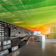 A new take on the bookstore - A architecture, ceiling, daylighting, interior design, library, public library, green