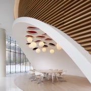 Architect: CannonDesignPhotography by Tim Griffith and Christopher architecture, ceiling, daylighting, house, interior design, product design, stairs, structure, gray, brown