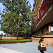 Architect: Woods Bagot/KannFinchPhotography by Trevor Mein architecture, building, city, leisure, mixed use, neighbourhood, plant, plaza, tree, urban design, brown