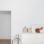 Hardwood floors are hard to beat - Hardwood floor, furniture, home, house, interior design, product design, shelf, shelving, table, wall, white