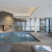 Architect: concrete  apartment, condominium, estate, home, house, interior design, living room, penthouse apartment, property, real estate, swimming pool, gray