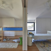 Architect: Austin Maynard ArchitectsPhotography by Peter Bennetts architecture, ceiling, daylighting, floor, furniture, house, interior design, living room, loft, real estate, room, gray